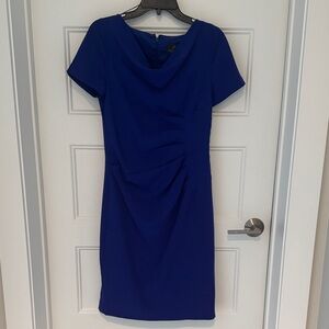 Adrianna Papell royal blue dress size 8